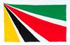 Bandera de la Republica Popular de Mozambique